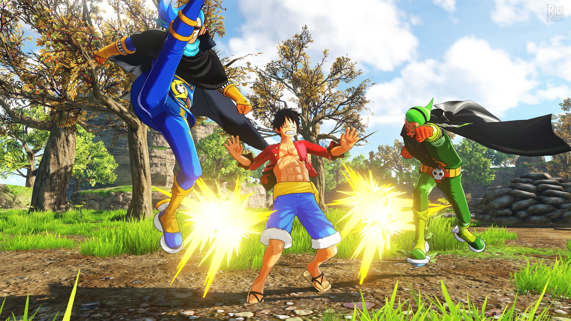 One piece world seeker прохождение