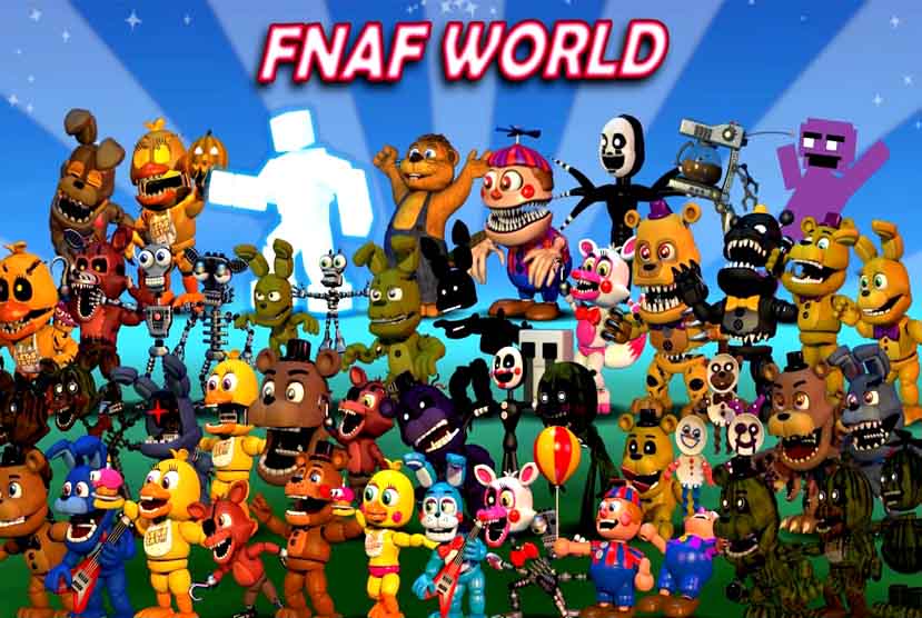 how to fnaf world for free