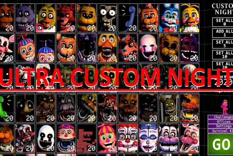 download free ultimate custom night free