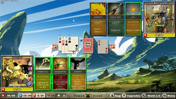 Poker Quest Swords and Spades PC