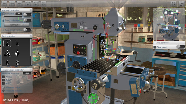 Milling Machine Simulator 3D PC