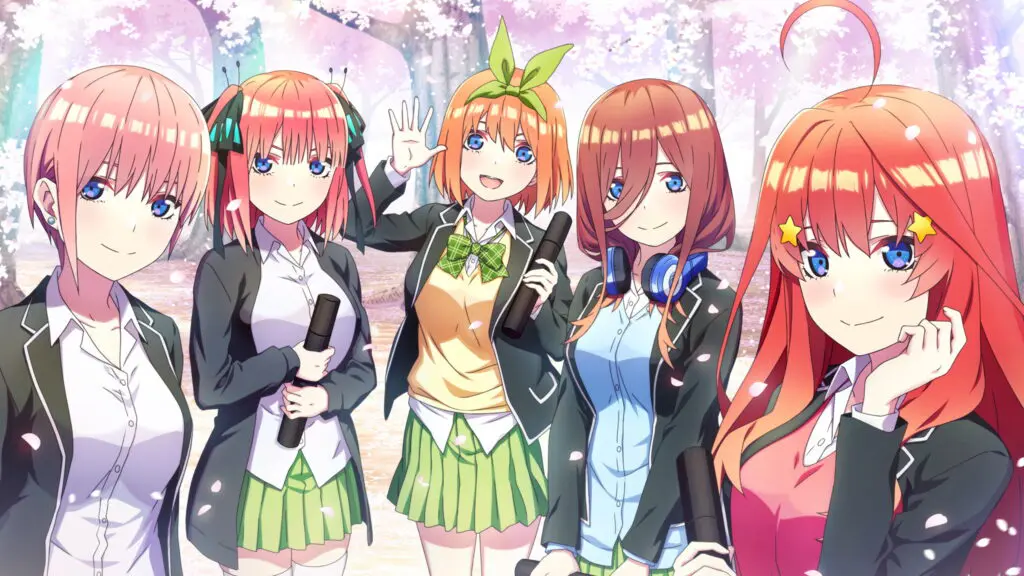 The Quintessential Quintuplets Five Memories Spent With You