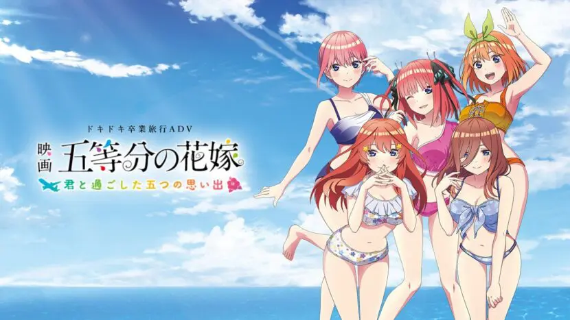 The Quintessential Quintuplets Five Memories Spent With You