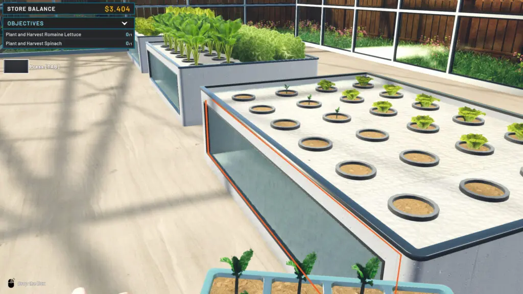 Hydroponics Farm and Store Simulator