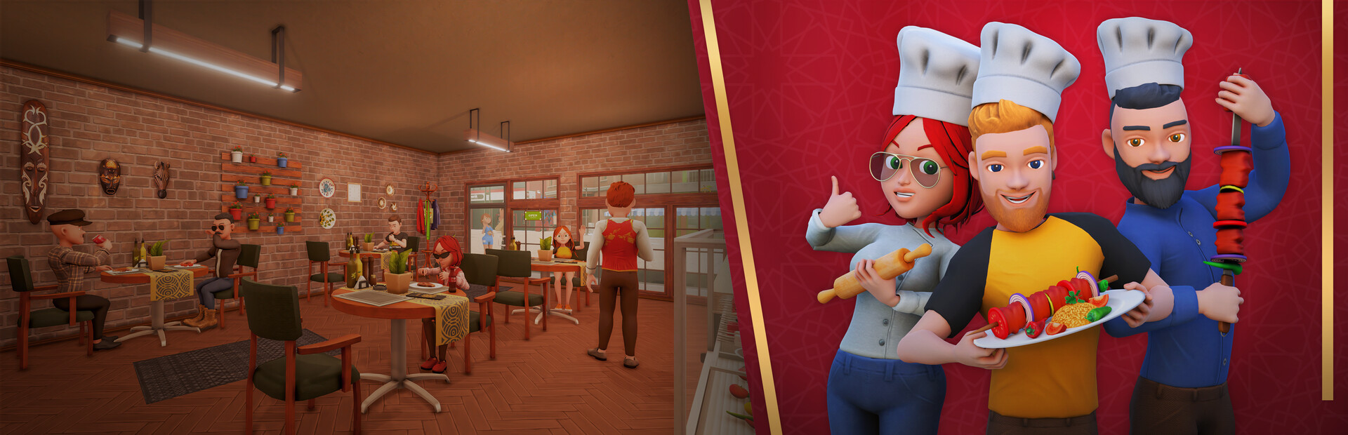 Kebab Chefs Restaurant Simulator-TENOKE Free Download