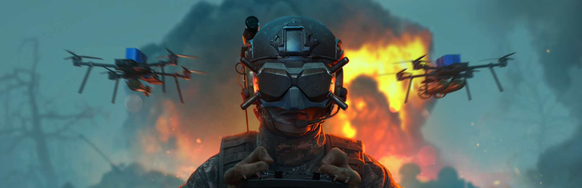 Ukrainian Fight Drone Simulator Free Download (v1.3.2)